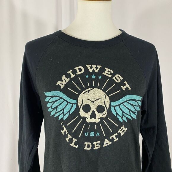 Orchard Street Apparel Midwest til Death Graphic Tee - Picture 3 of 5